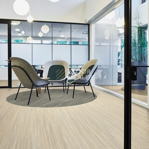Forbo Marmoleum Striato 5253 bleached gold фото 3 | FLOORDEALER